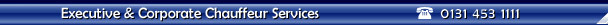 Executive Corporate Chauffeur Services
