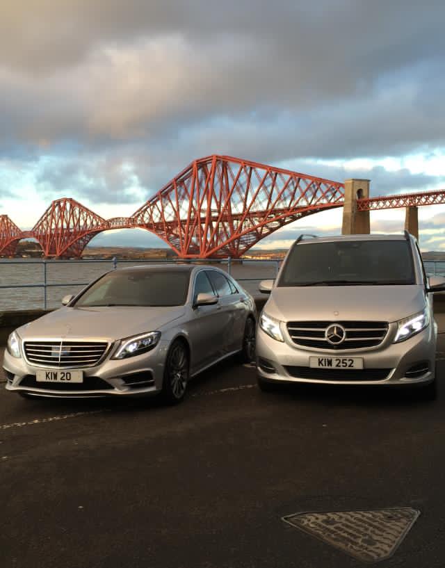 Wedding Bridal Cars, Executive, Corporate Chauffeur Car Service in Edinburgh and Scotland